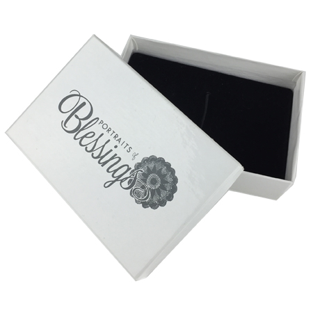 25 - 2.5 x 3.75 x 1 Imprinted USB Box (Setup fee applies ) - Click Image to Close